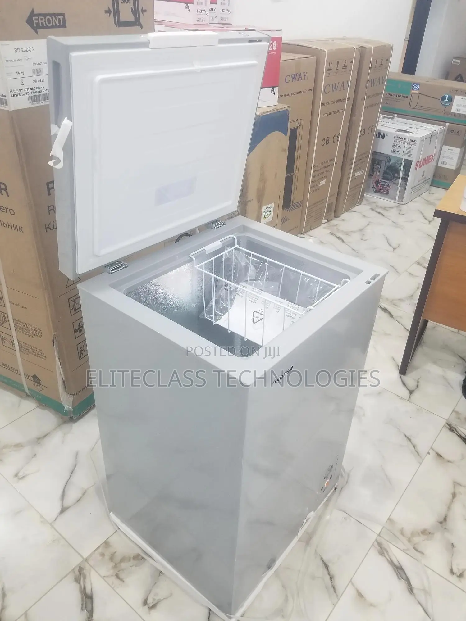 Advanced and Unique Hisense FC-120SH Chest Freezer.