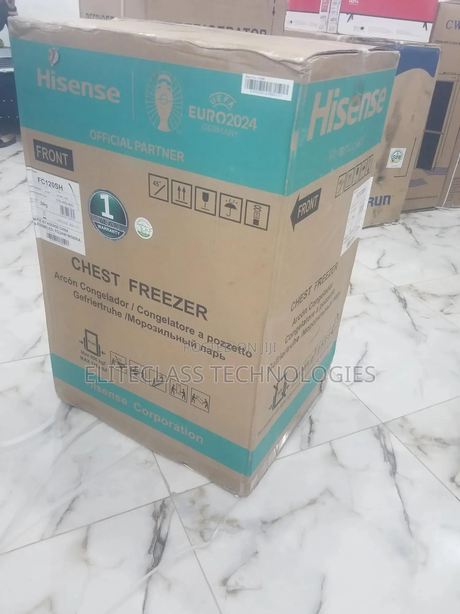 Advanced and Unique Hisense FC-120SH Chest Freezer.