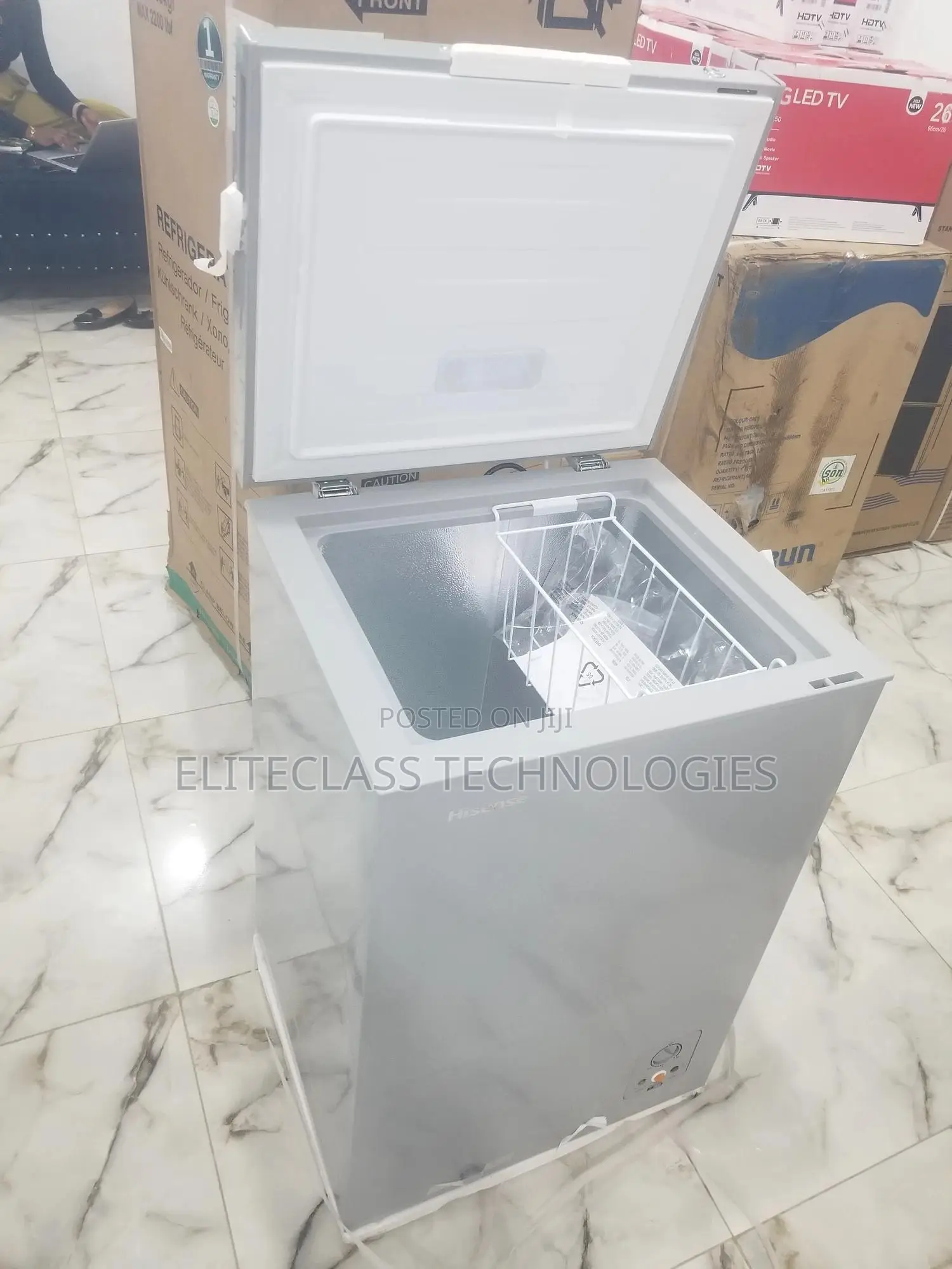 Standard and Affordable Hisense Chest Freezer FC-120SH.