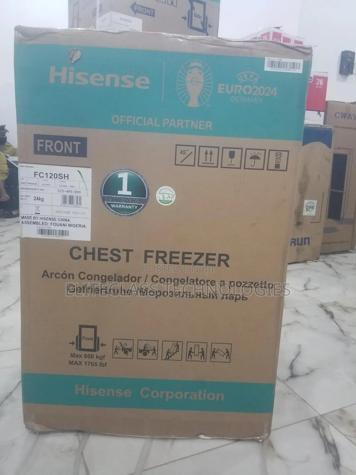 Hisense 90L Chest Freezer FC-120SH.