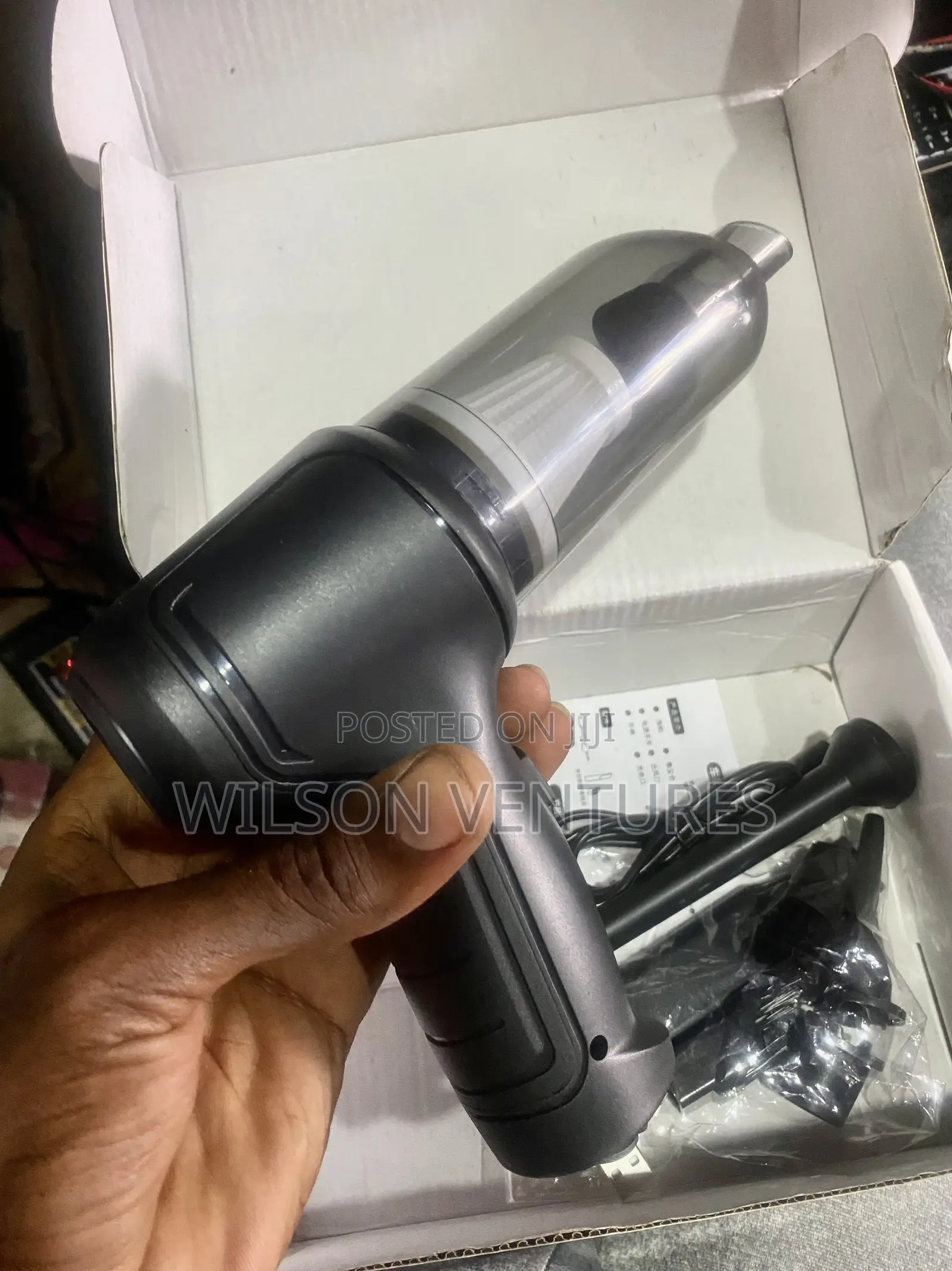 Suck and Blow Rechargeable Car/House/Office Vacuum Cleaner