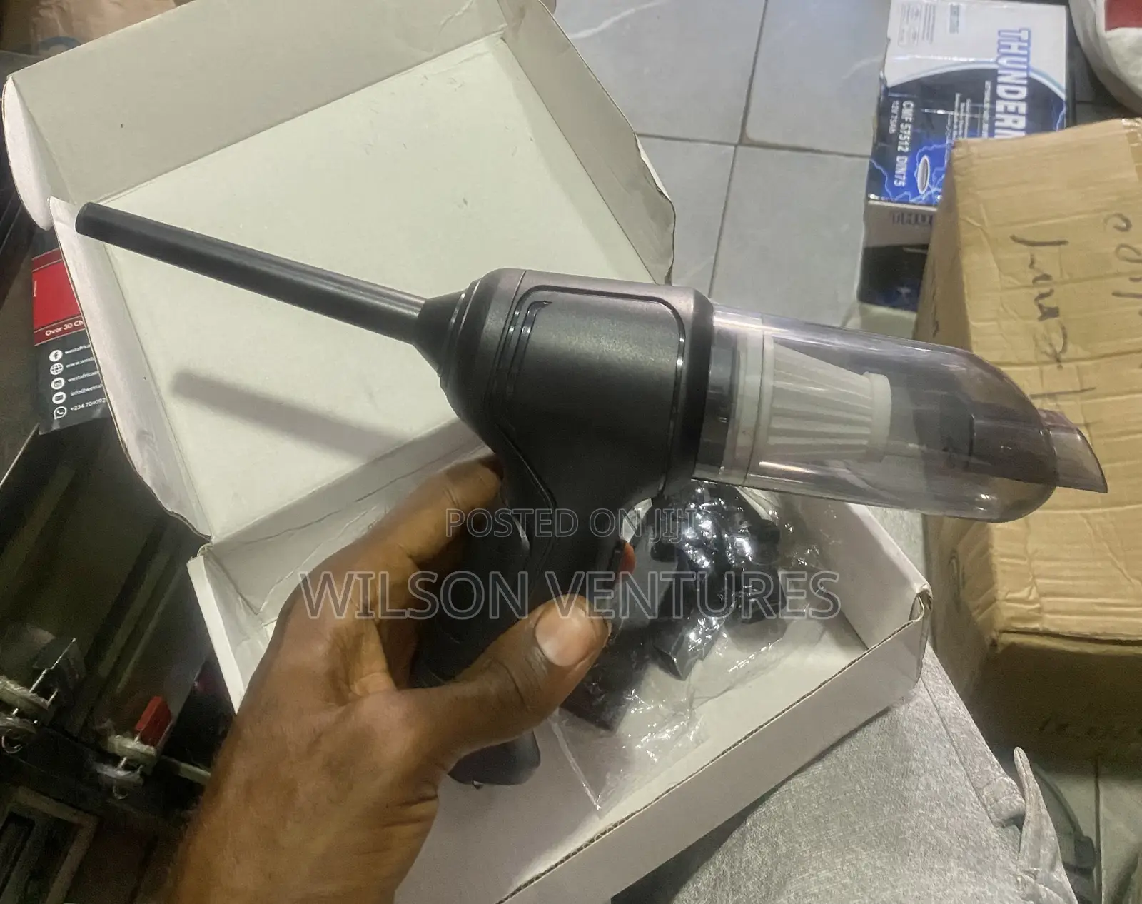 Suck and Blow Rechargeable Car/House/Office Vacuum Cleaner