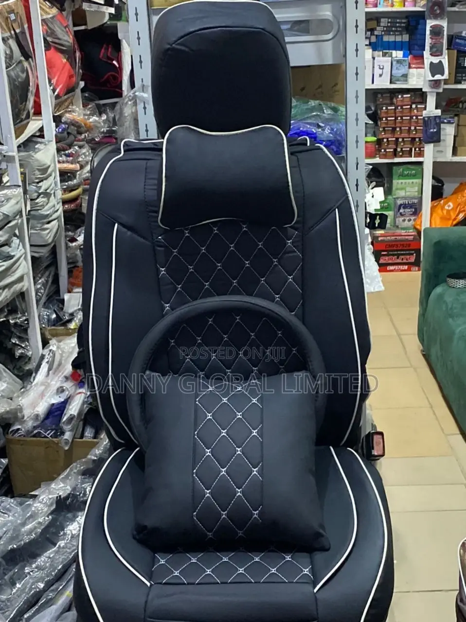 Original Crown Leather Car Seat Cover