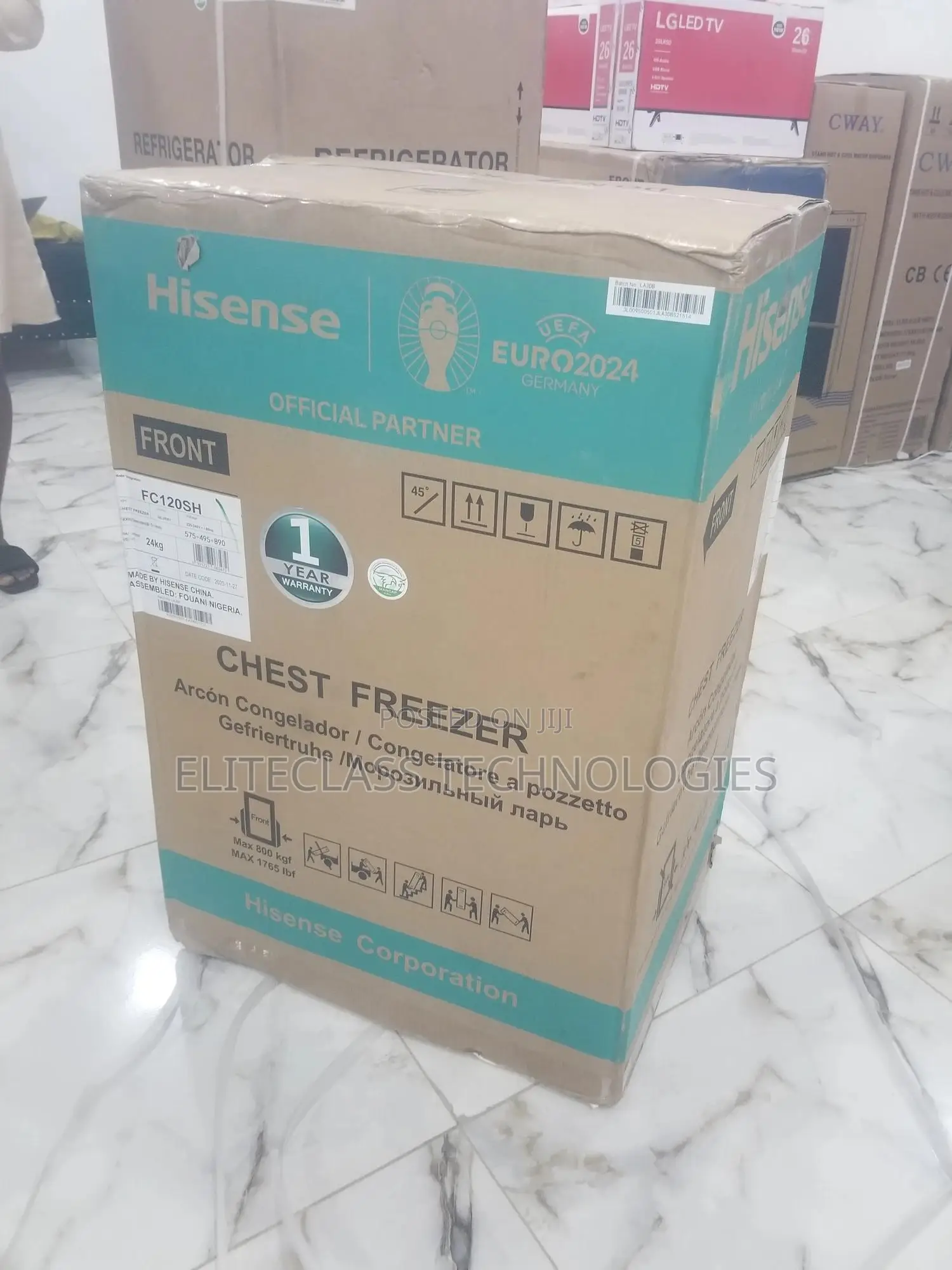 90L Hisense Chest Freezer FC-120SH (Efficient).