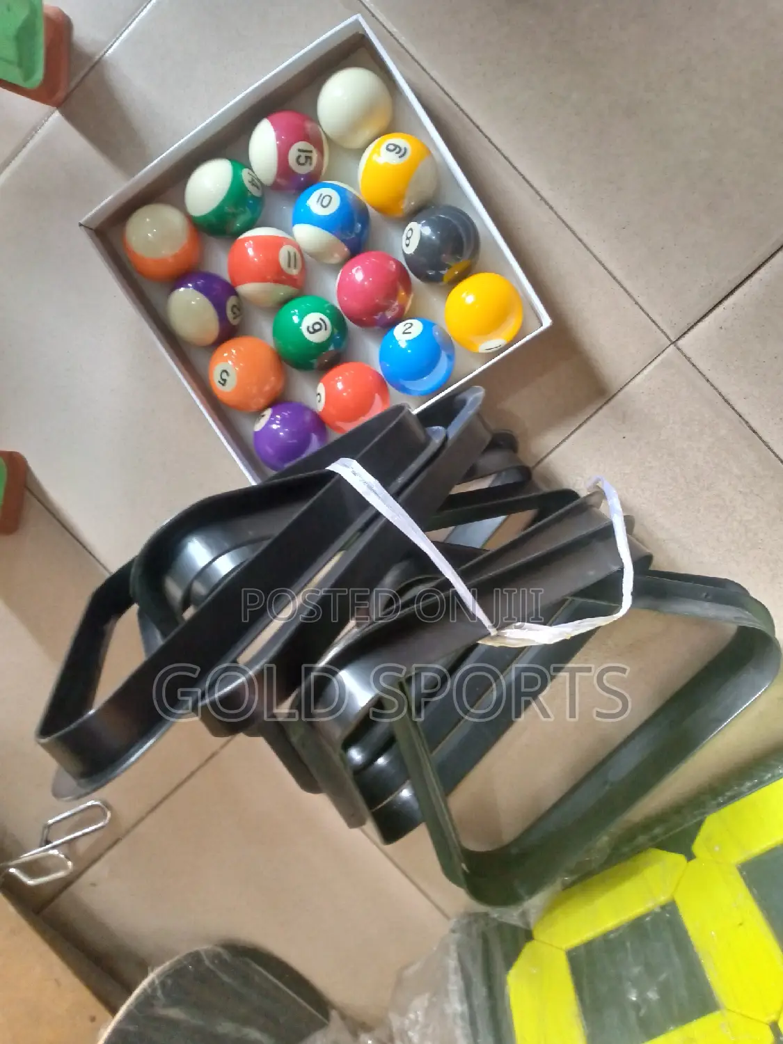 Snooker Ball and Rack 2a