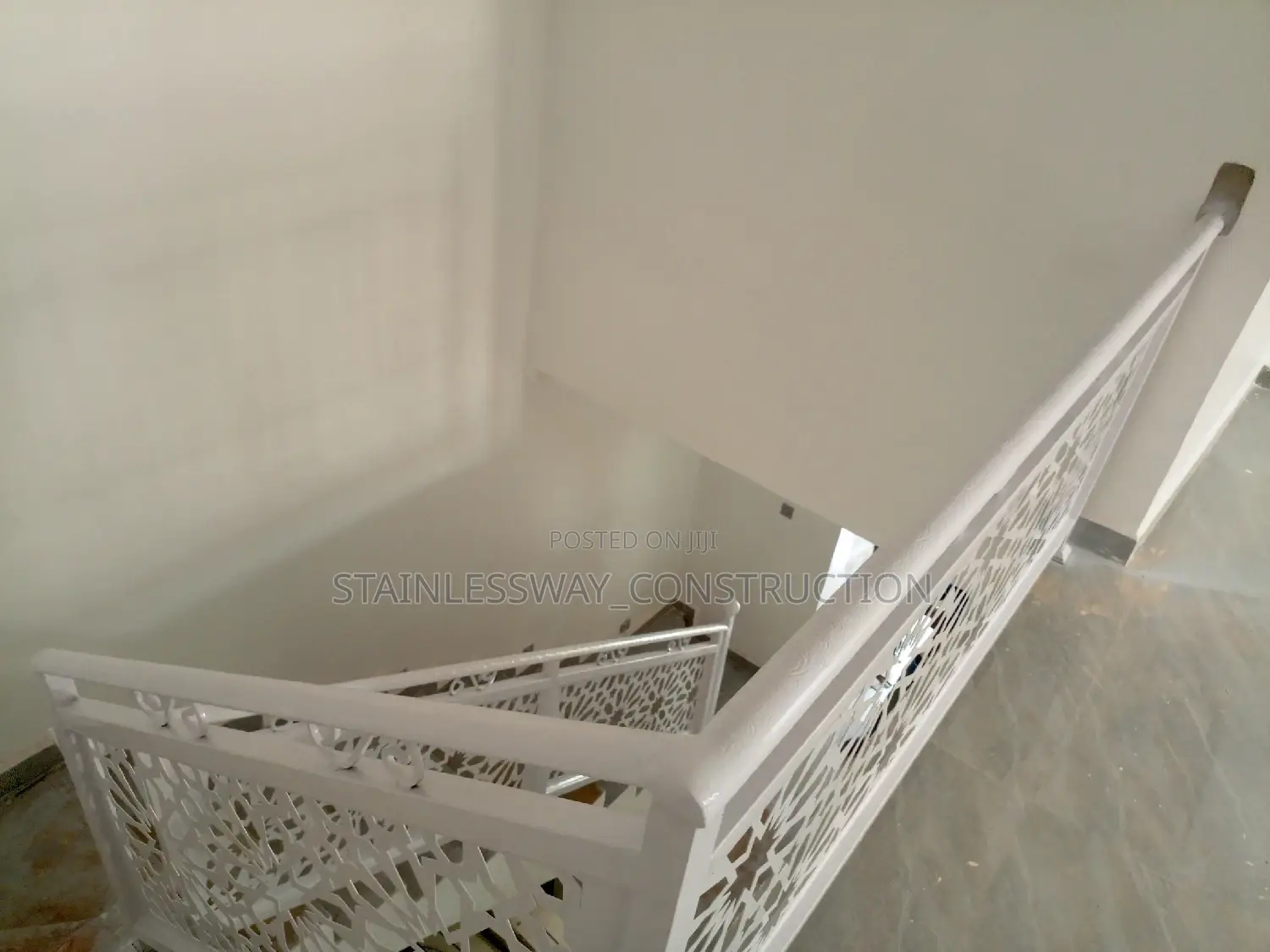 Laser Cut  Staircase Handrails