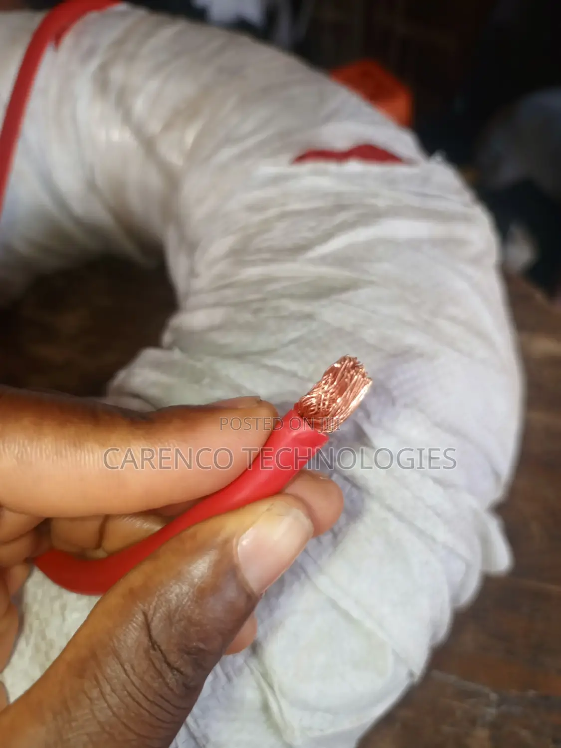 16sqmm Single Flexible Cable (Red)