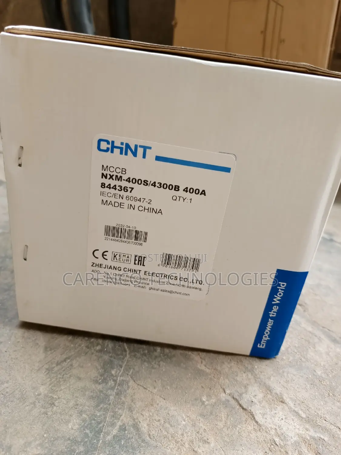 400amps 4pole Electric Circuit Breaker (CHINT)