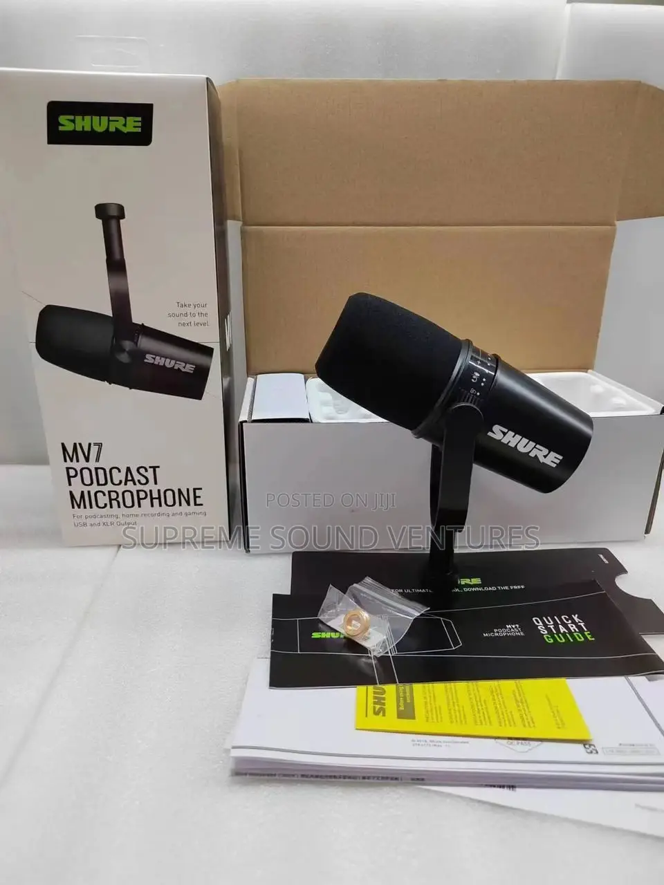 Shure Mv7 Podcast Microphone