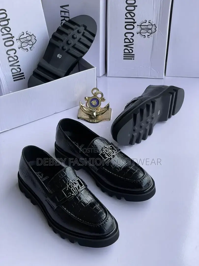 Roberto Cavalli Quality Men Shoe