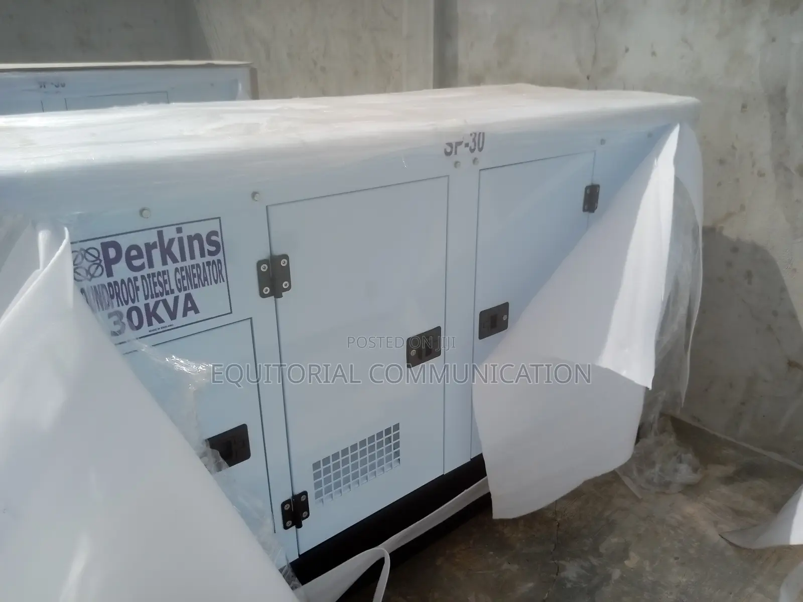 Perkins Silent Generator-30kva 