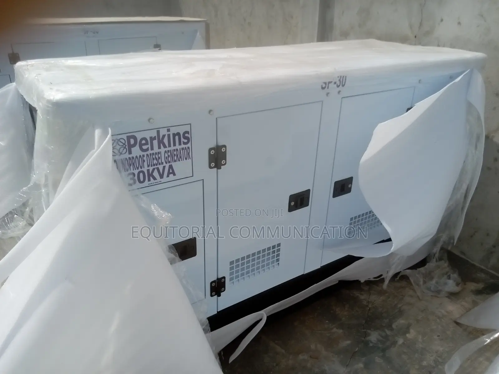 30kva Perkins Soundproof Diesel Generator Brand New