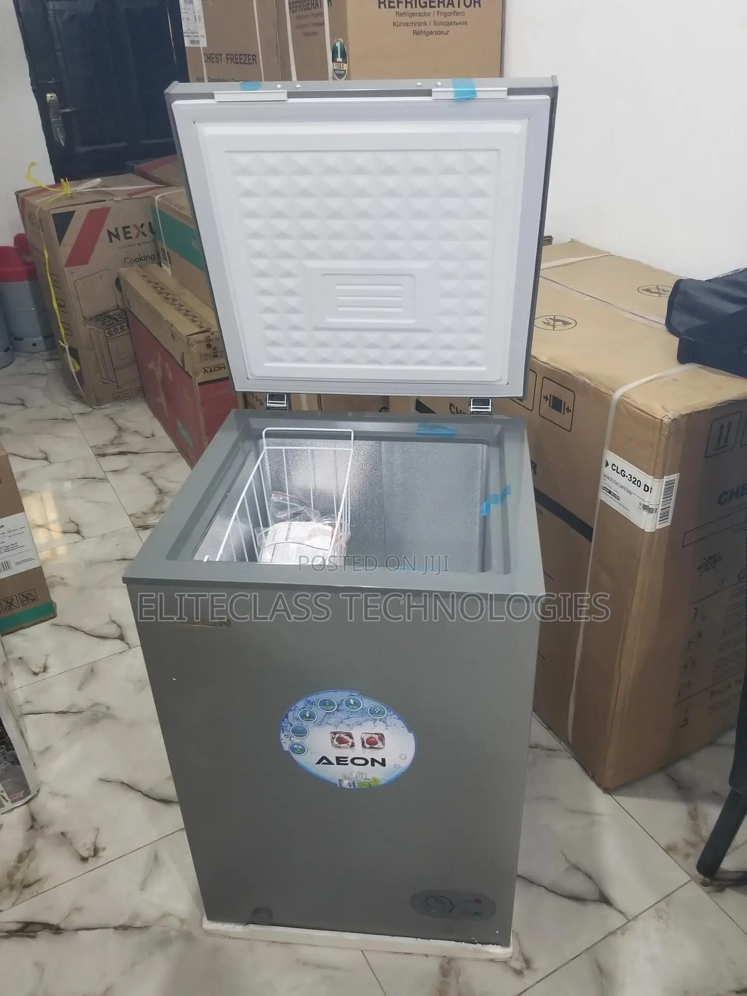 Sound and Smart Aeon Chest Freezer - ACF100GK.