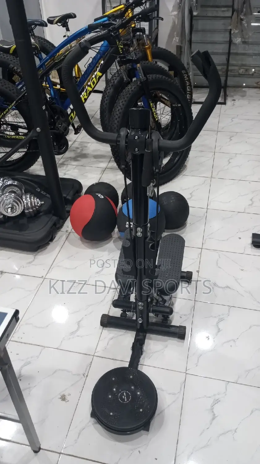 Standing Stepper Wait Twister  and Rope 1kg Dumbells