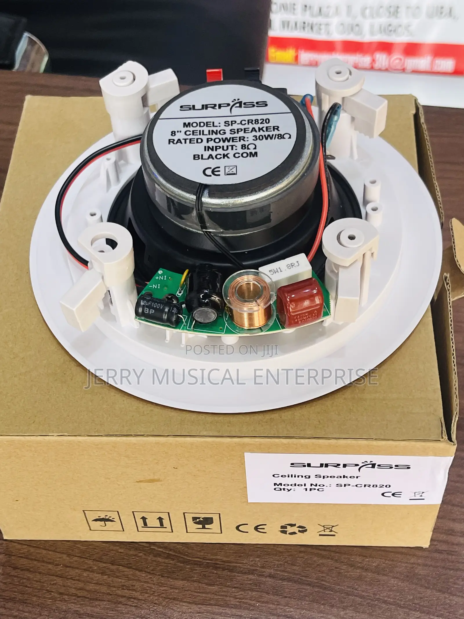 High Performance Surpass Ceiling/Pop Speakers