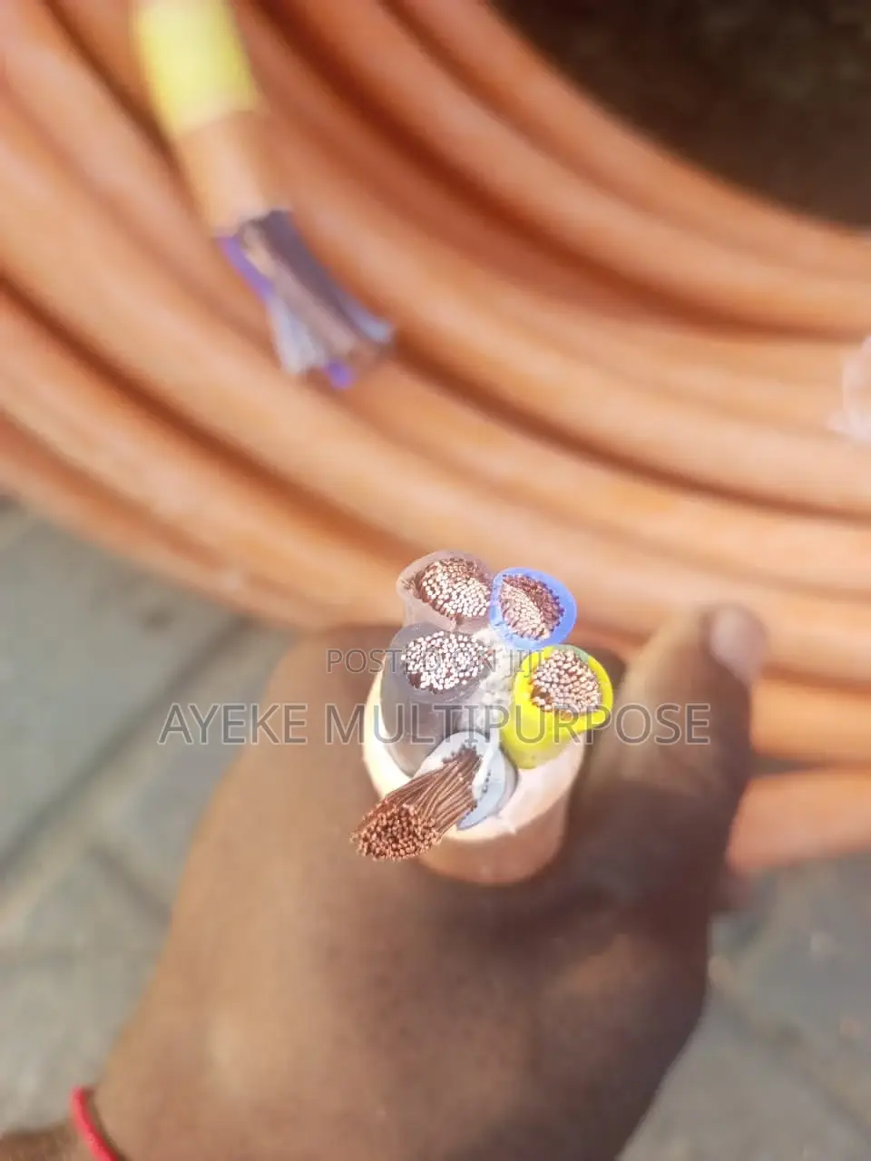 25mm2 X5core Control Cables