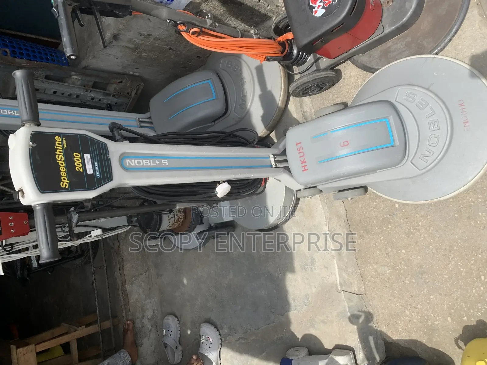 Industrial Tiles and Rug Scrubbers