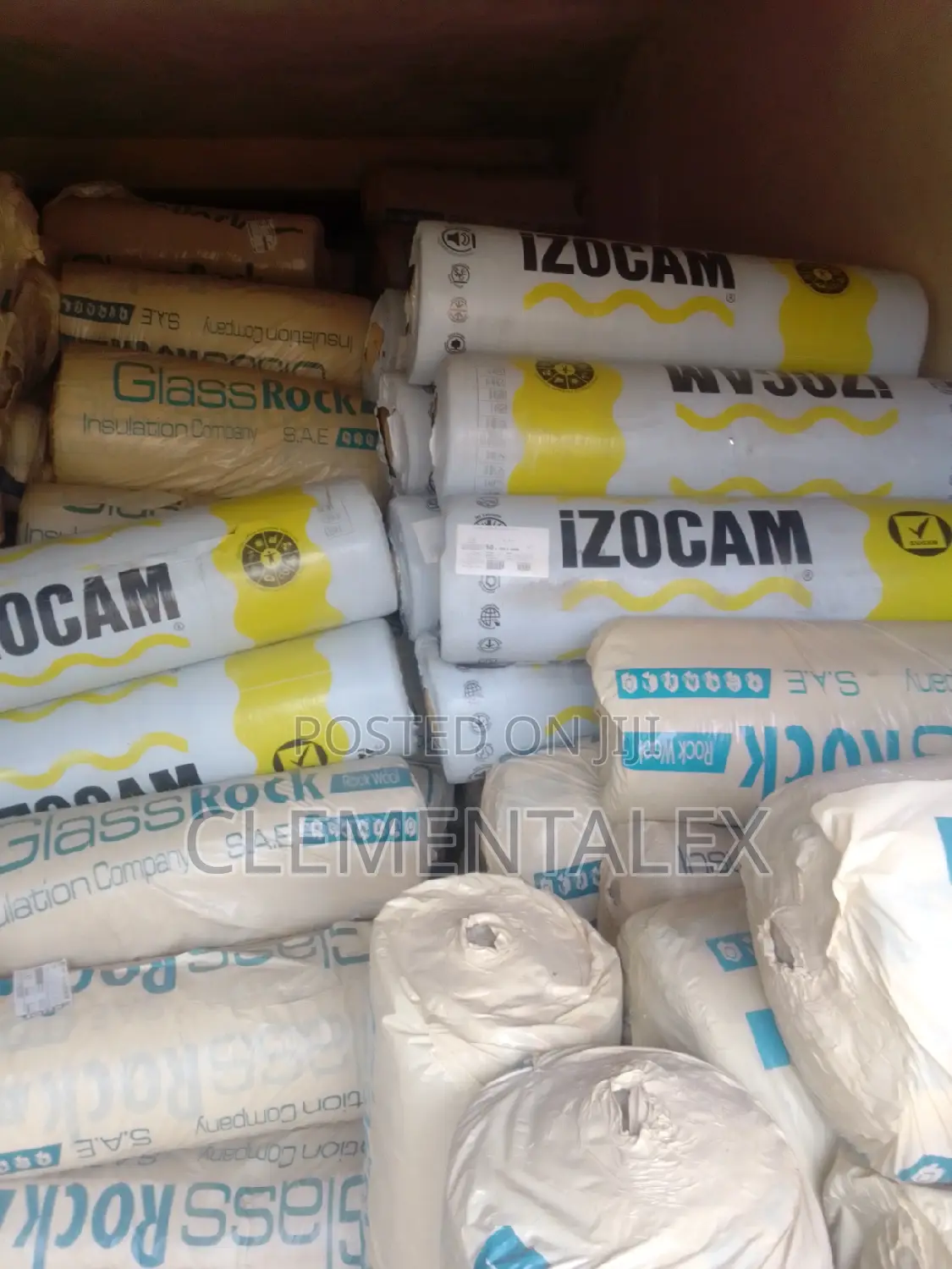 Aluminum Foil Izocan Rock Wool