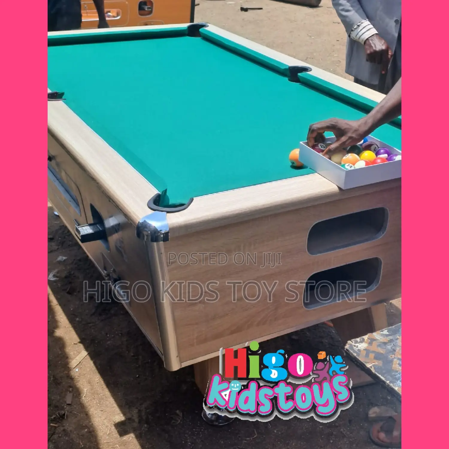 Lottery Snooker Board With Complete Accessories