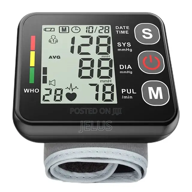 Wrist Style BP Monitor With Voice Function/Broadcast