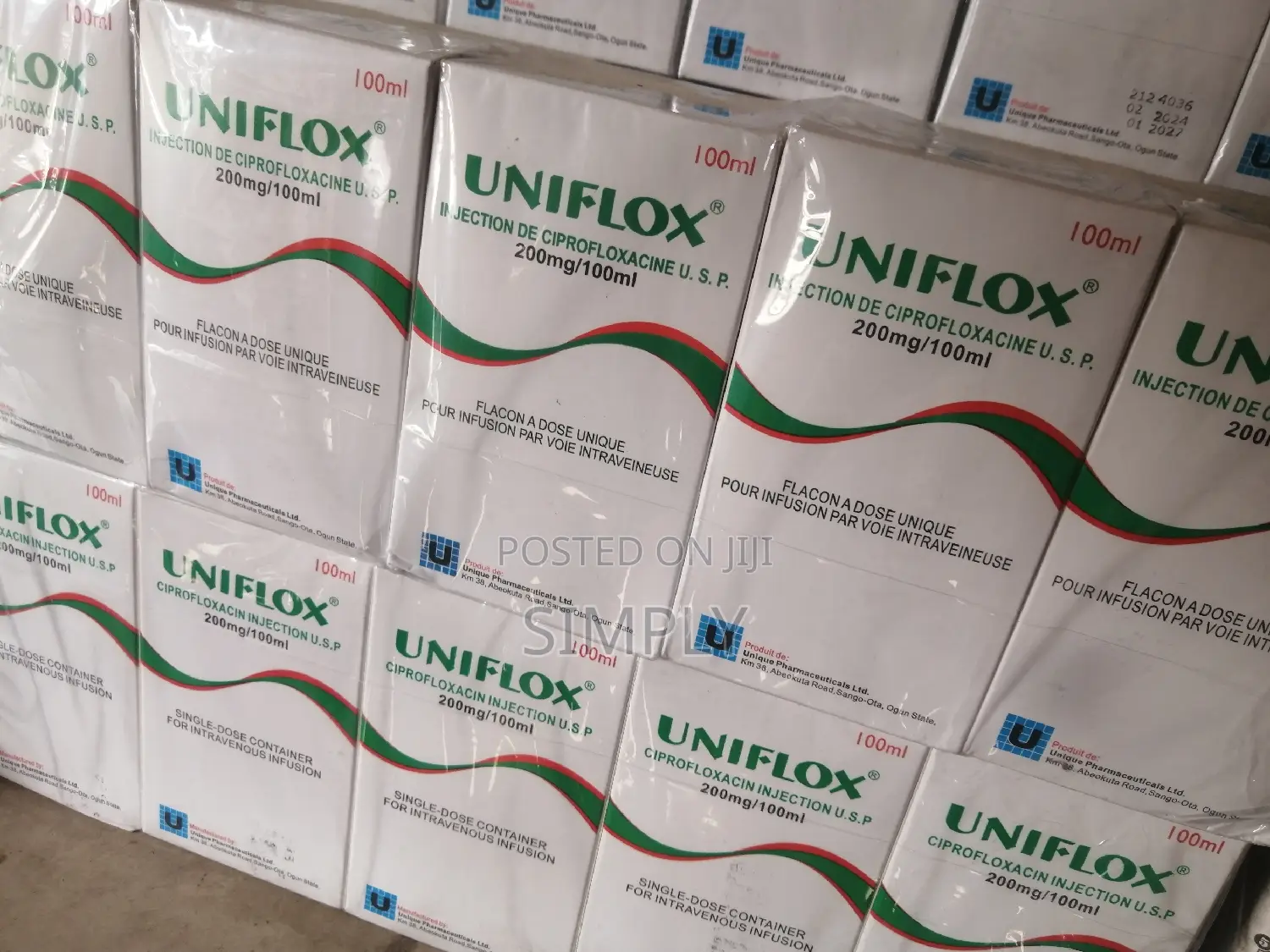 Ciprofloxacine Injection