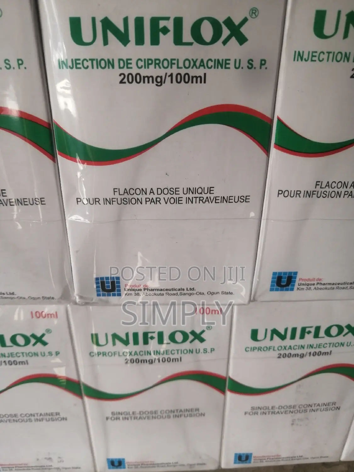 Ciprofloxacine Injection