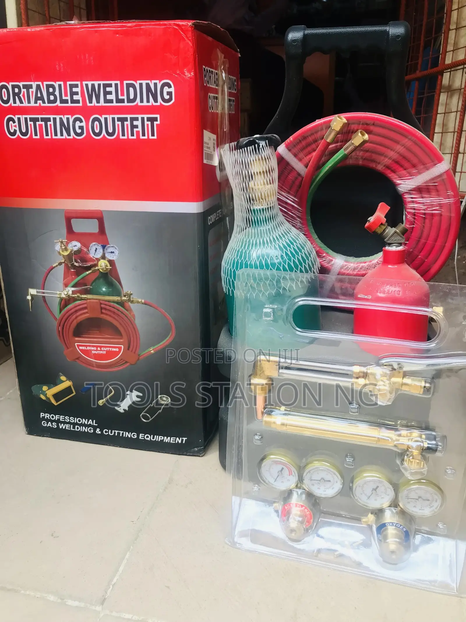Welding and Cutting Tools Set With Complete Accessories