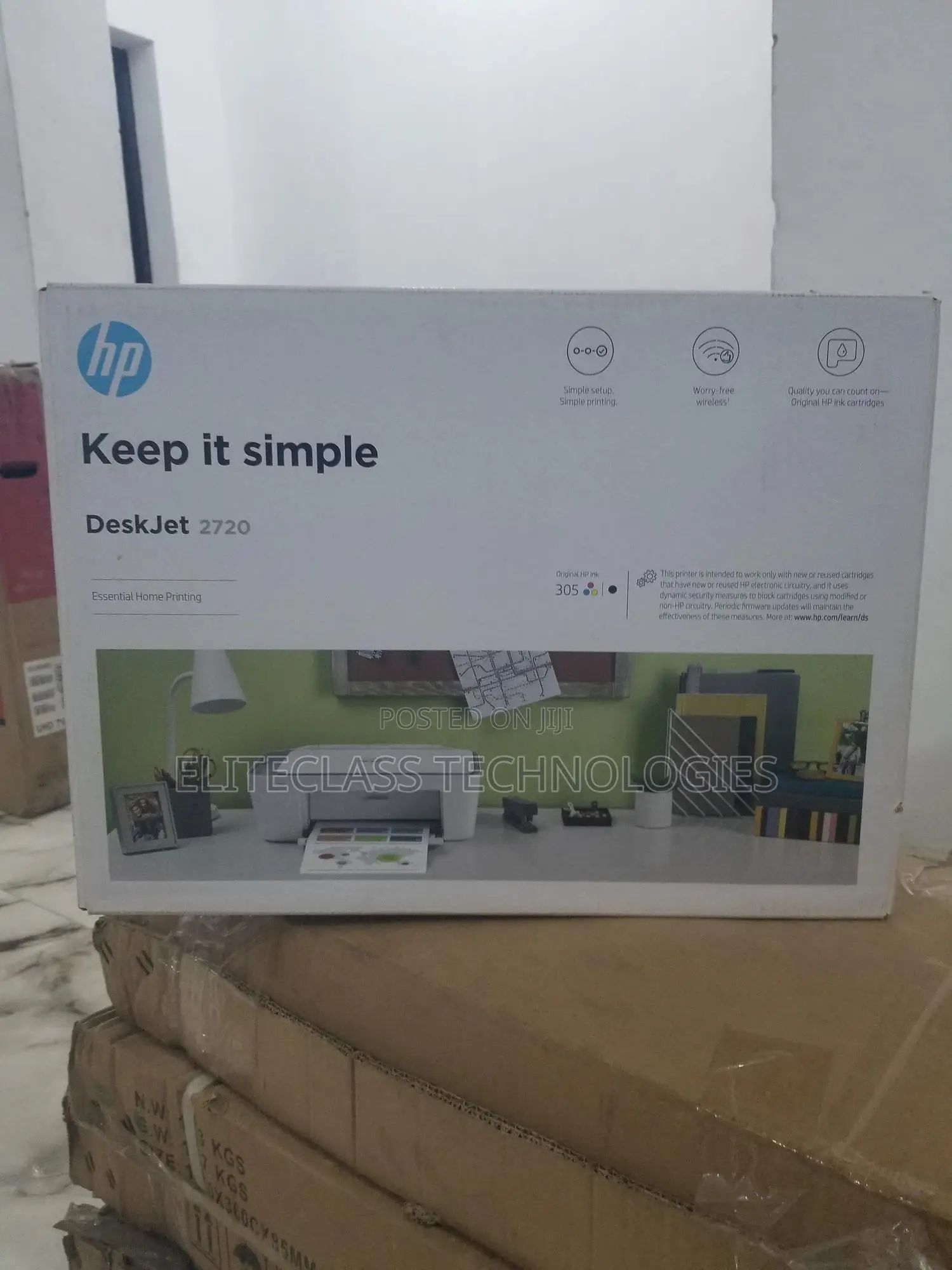 HP Desk Jet 2720 Printer - User Friendly.