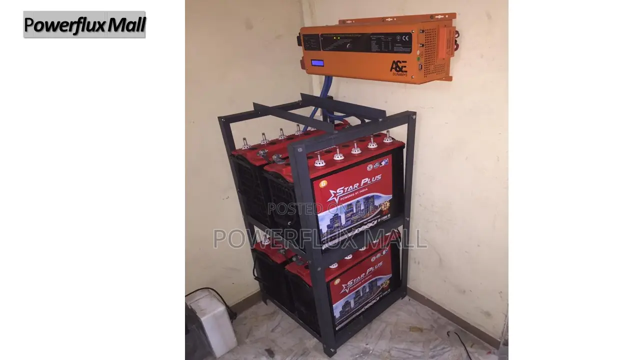 5.5kva/48v Solar Installation With 8 Panels