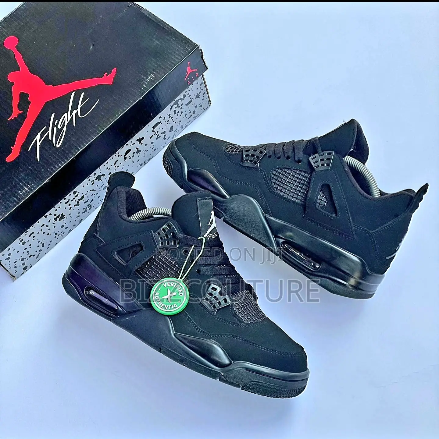 Original NIKE Air Jordan 4 Sneakers Available in Store