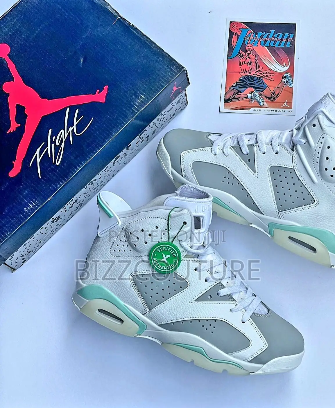 Original NIKE Air Jordan Retro 6 Sneakers Available in Store