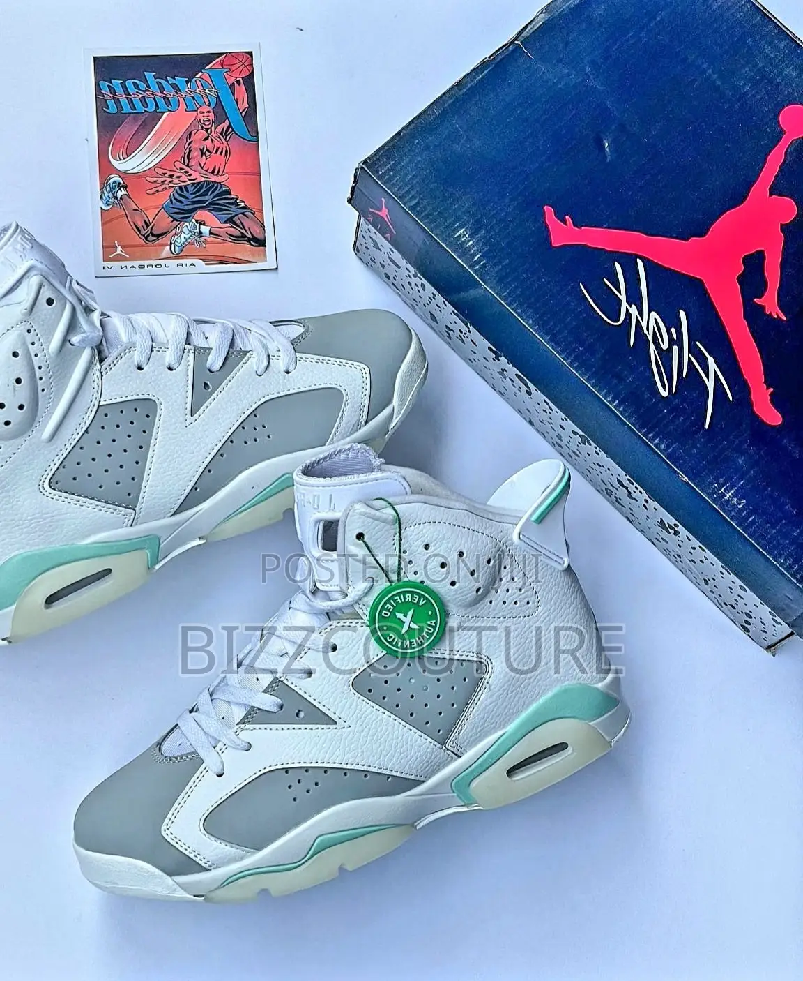 Original NIKE Air Jordan Retro 6 Sneakers Available in Store