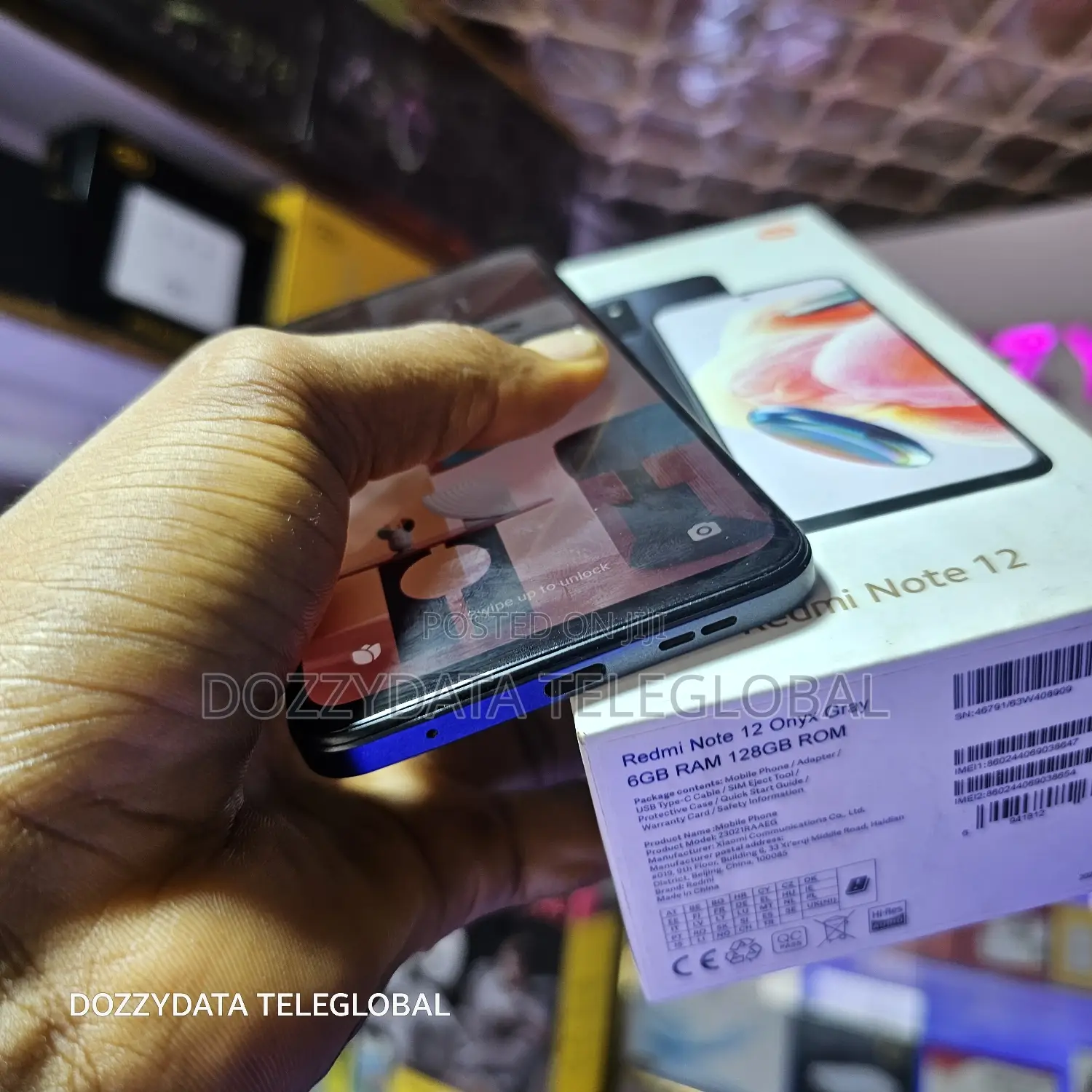 Xiaomi Redmi Note 12 128 GB Black