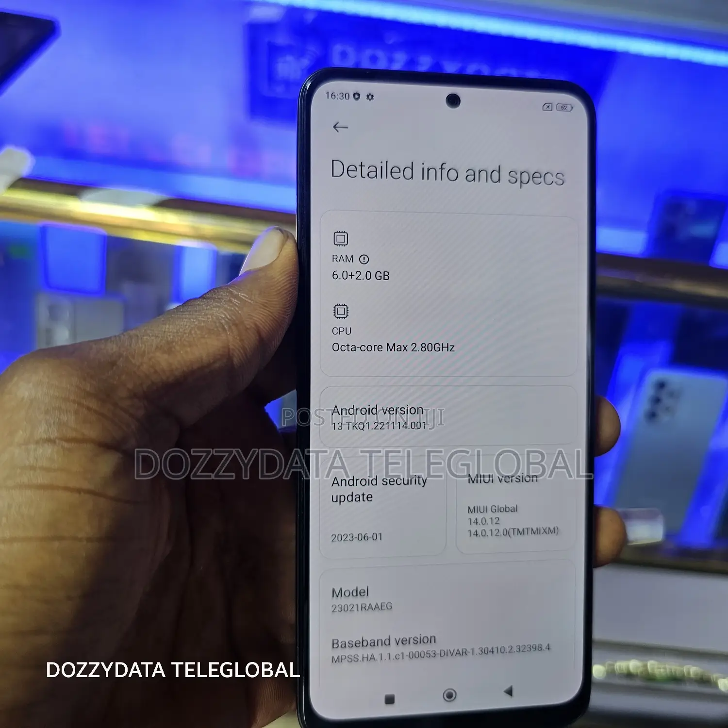 Xiaomi Redmi Note 12 128 GB Black