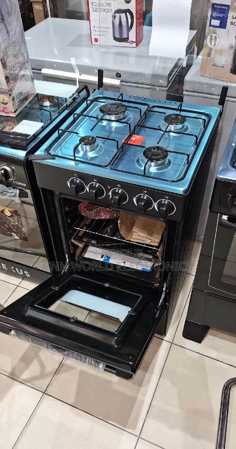 New Midea 4 Burners Gas Cooker Oven Blue Flame Warranty