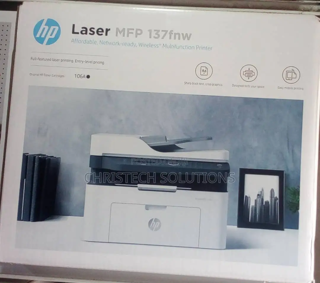 Hp Laser MFP 137fnw Printer