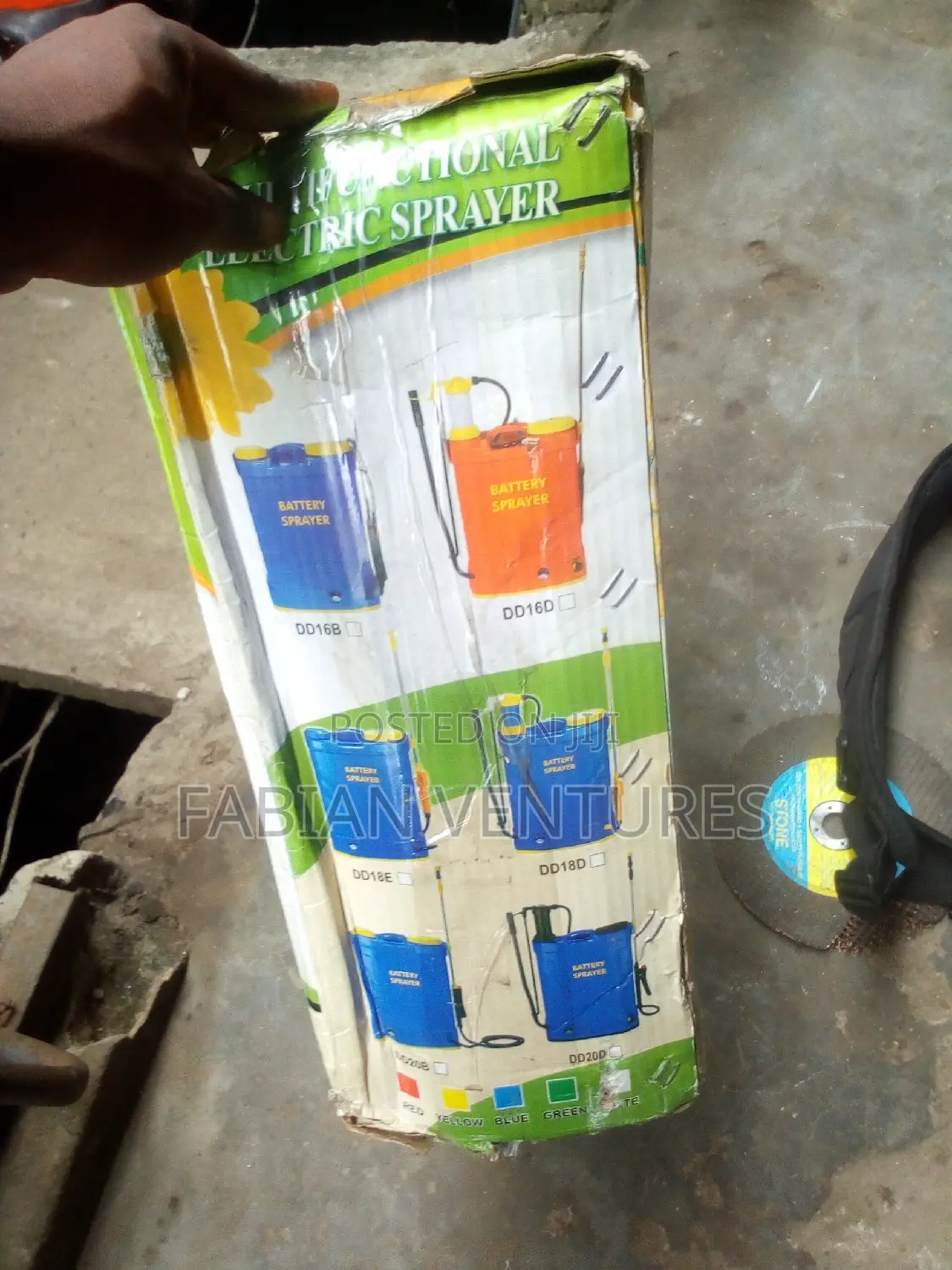 Battery Sprayer 16l