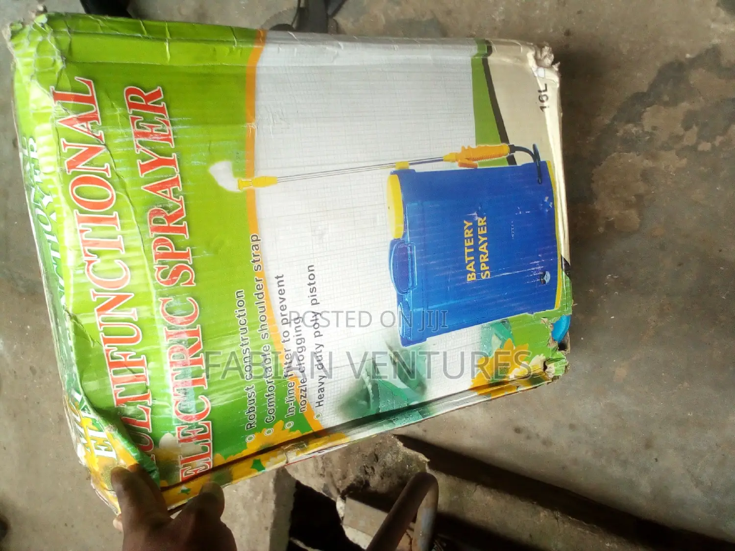 Battery Sprayer 16l