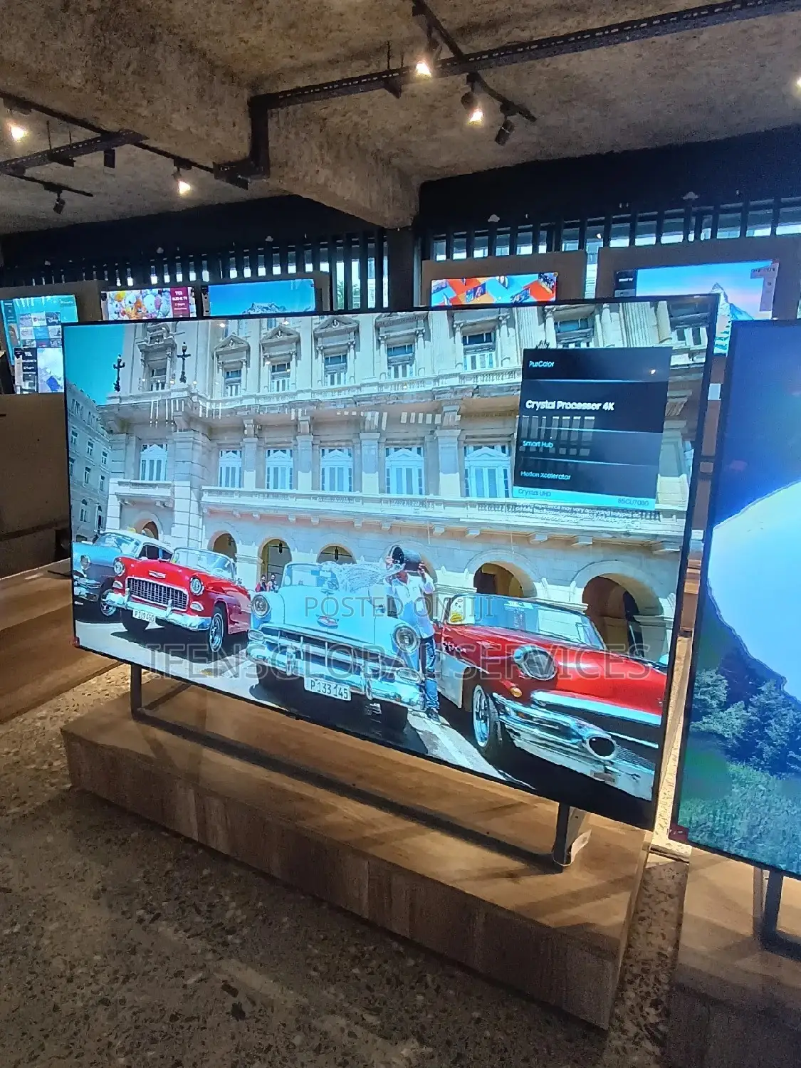 85" Samsung Crystal Television