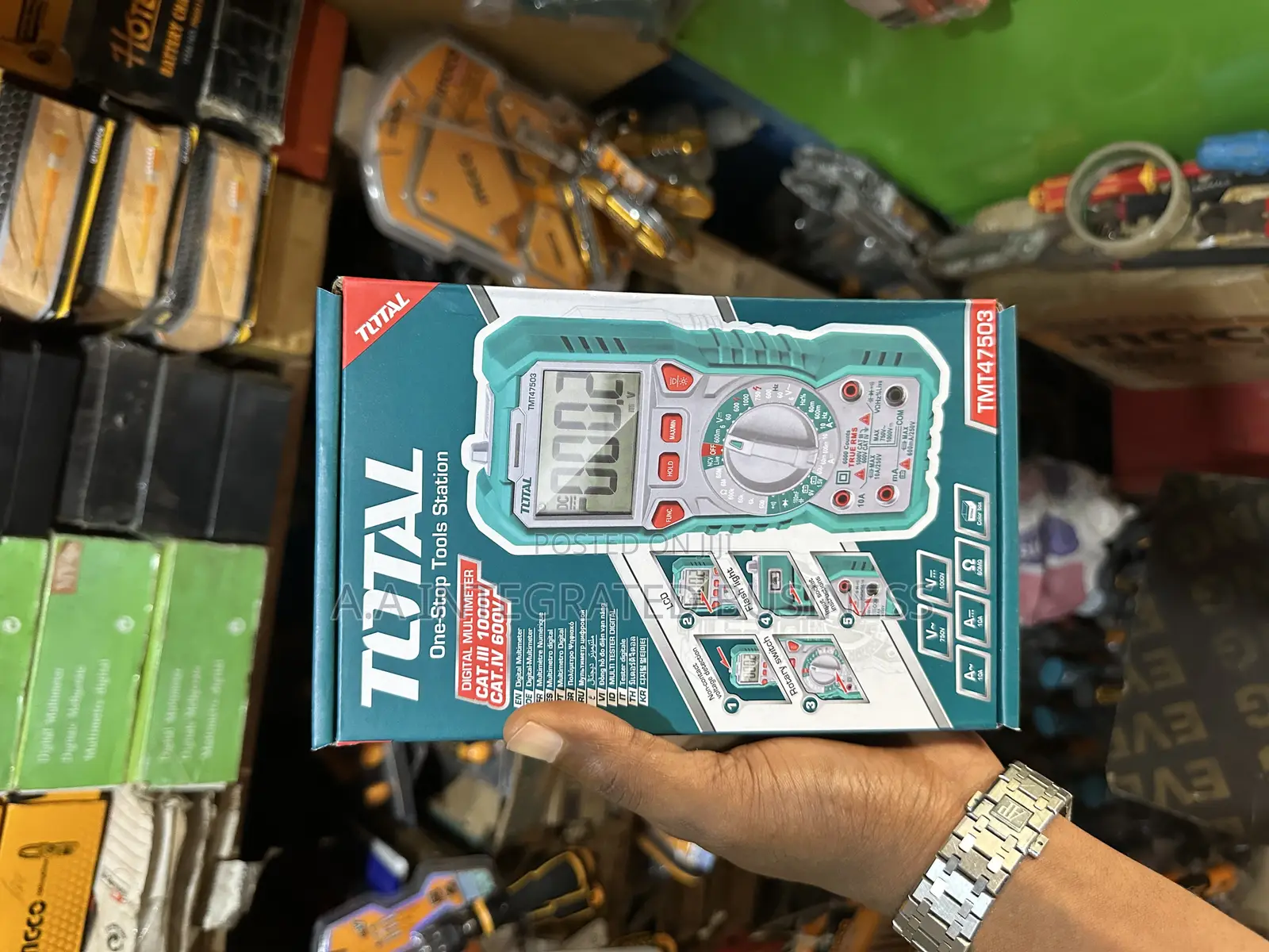 Total Digital Multimeter Total Original 1000v