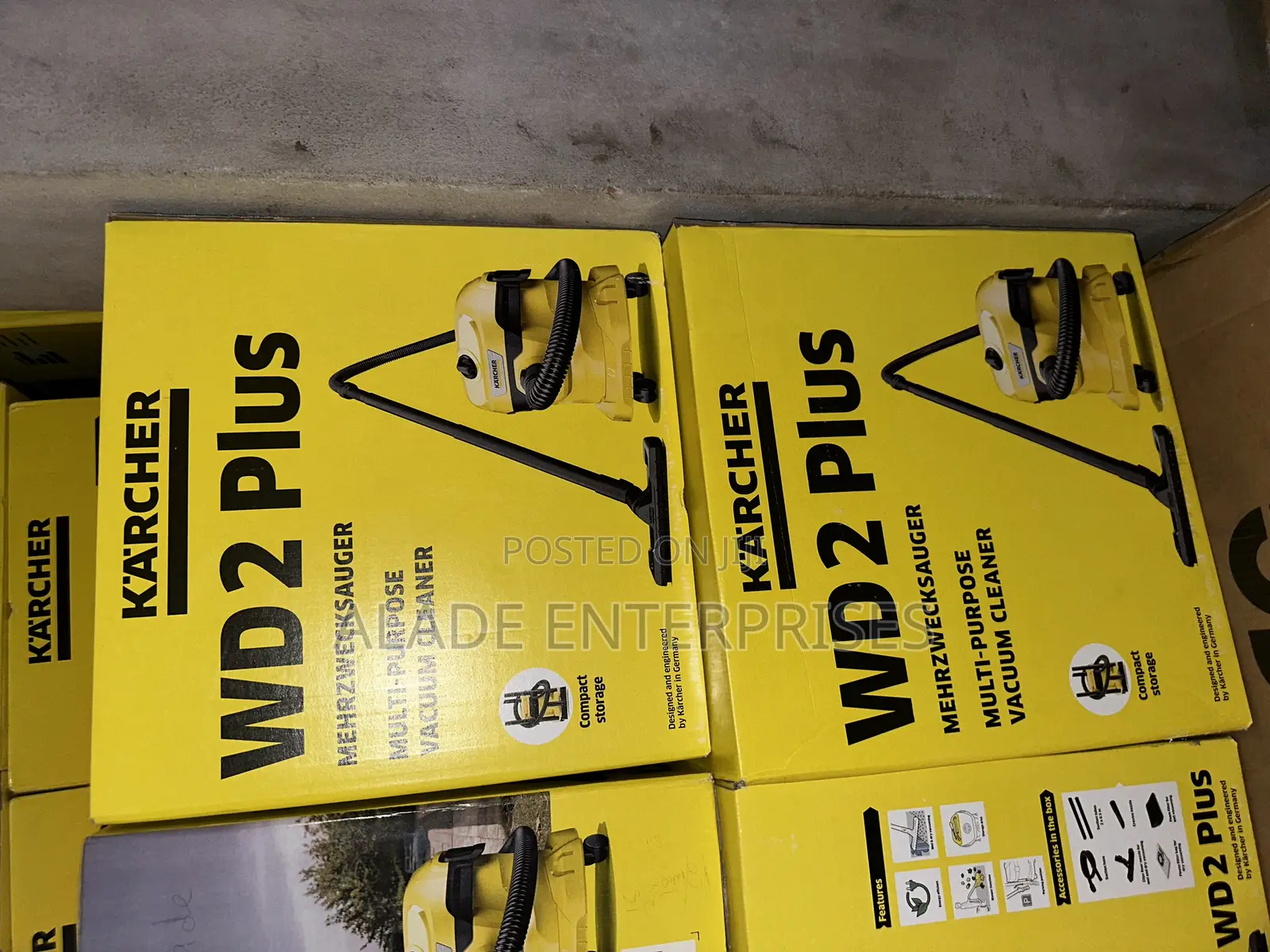 Karcher Wet And Dry Vacuum Cleaner WD 2 PLUS