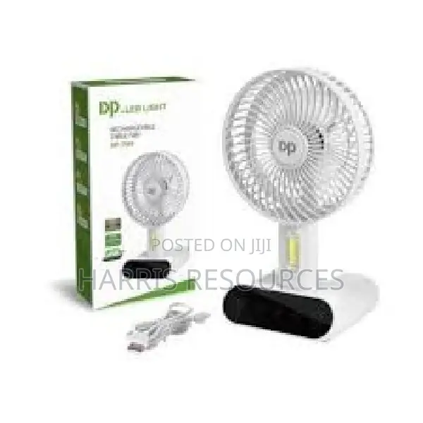 Dp Rechargeable Smart Touch Fan 7624 -3000mah