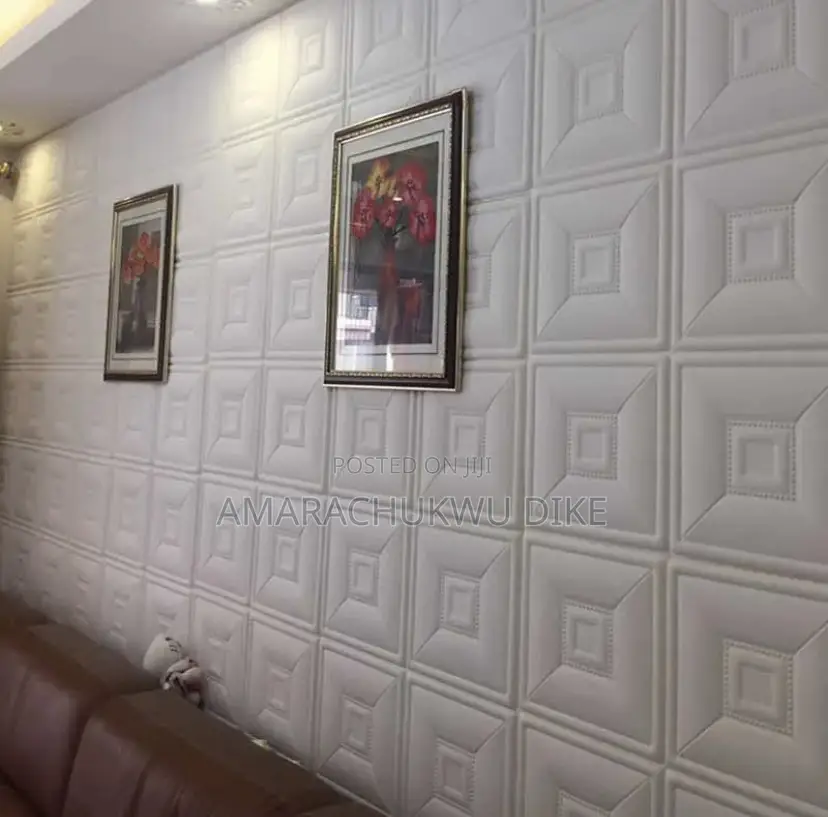 3D Quality Foam Self Adhesive Wallpaper Wall Design Sticker