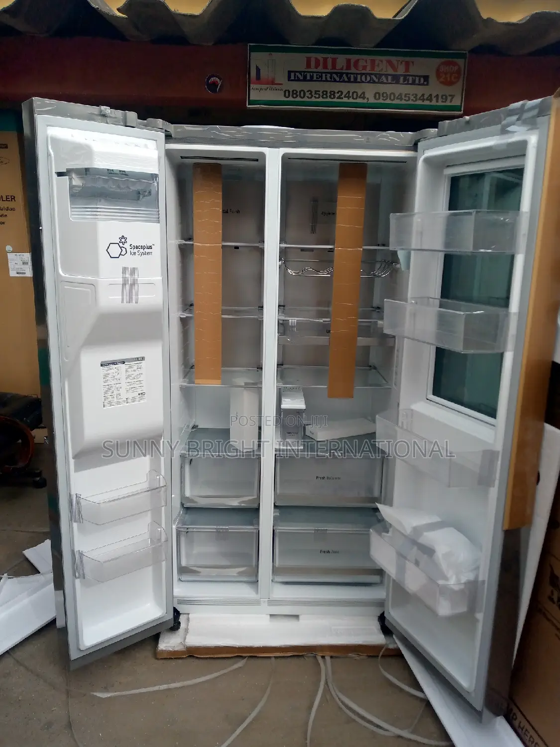 L G Side by Side Fridge Knock Twice and See Inside