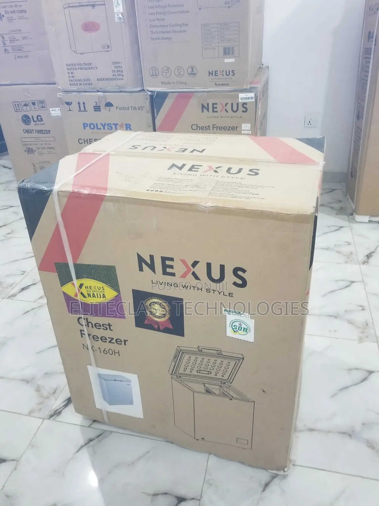 NX-160H Nexus Chest Freezer - Portable.