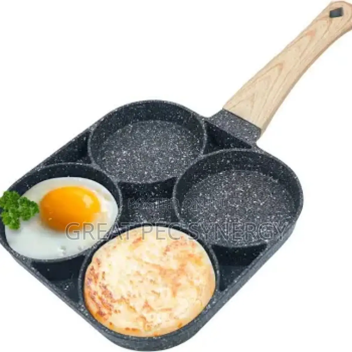 3 Holes Frying Pan