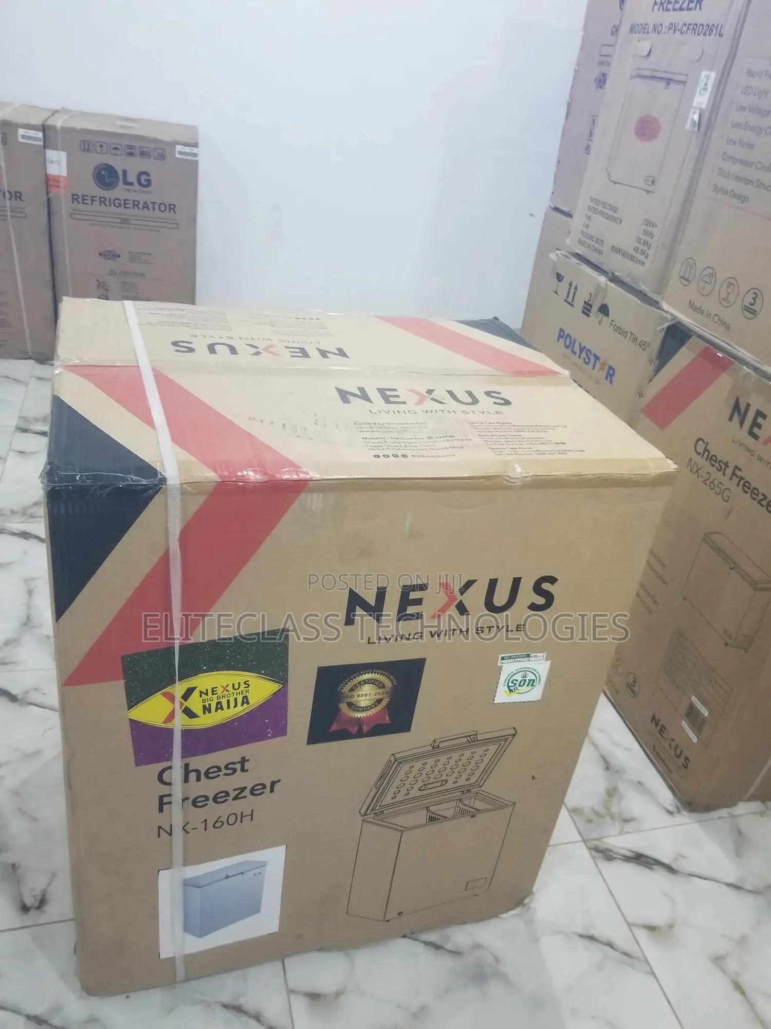 NX-160H Nexus Chest Freezer (Reliable).