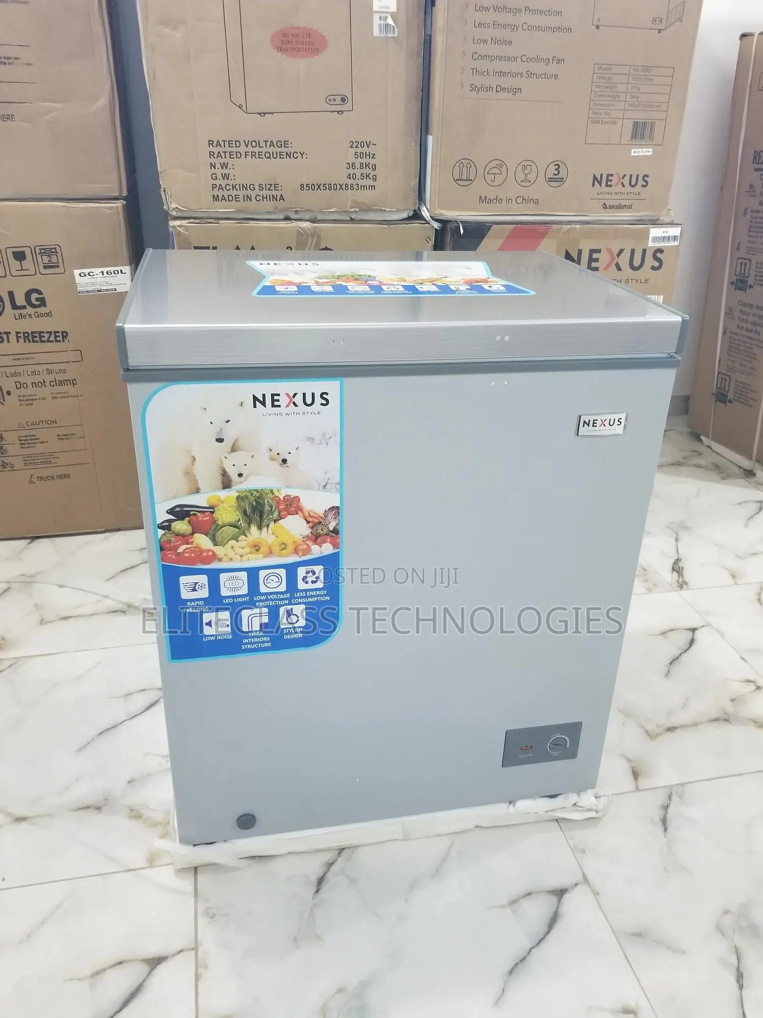 Brand New NX-160 Nexus Chest Freezer 150L.