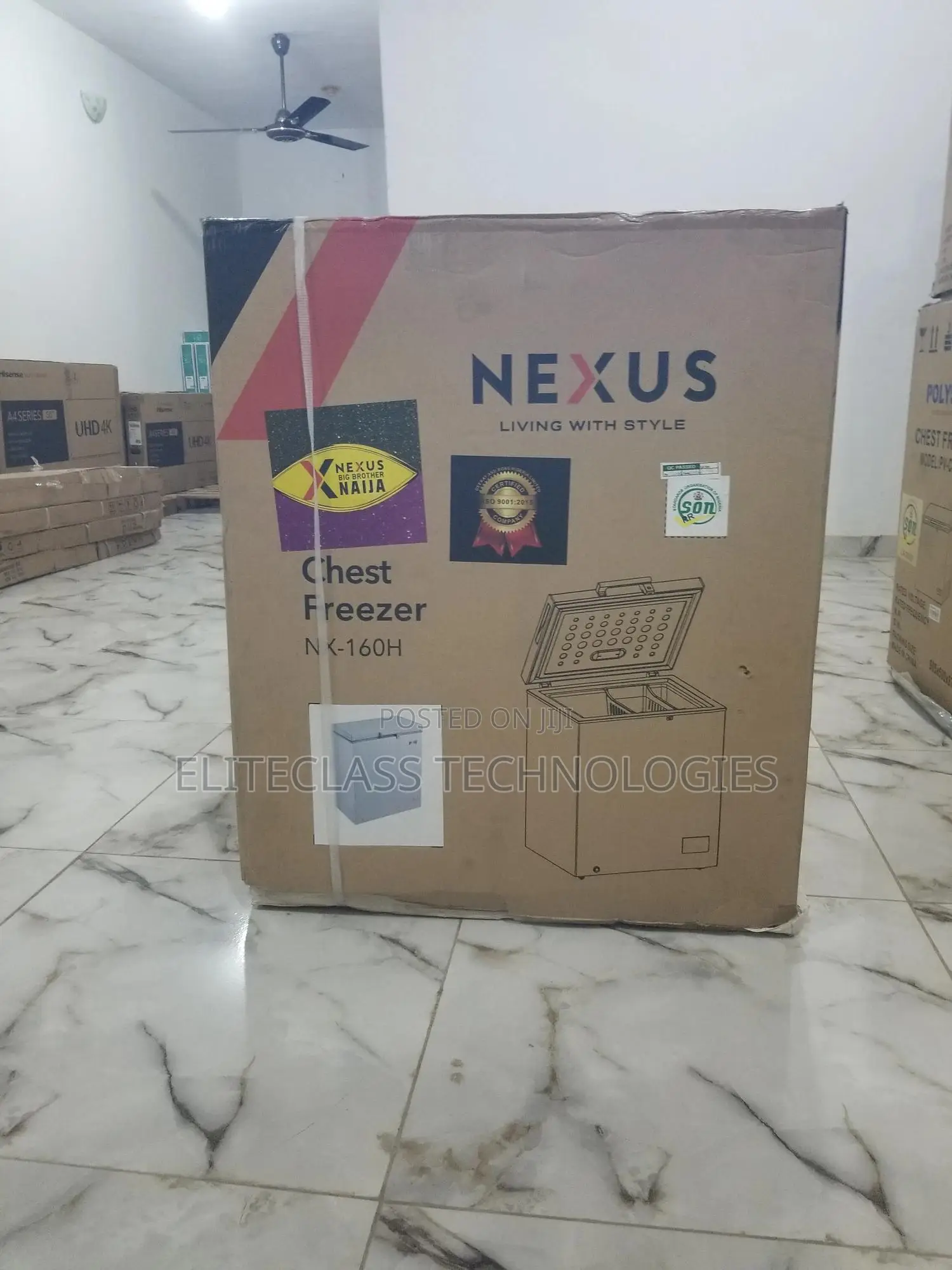 Brand New NX-160 Nexus Chest Freezer 150L.
