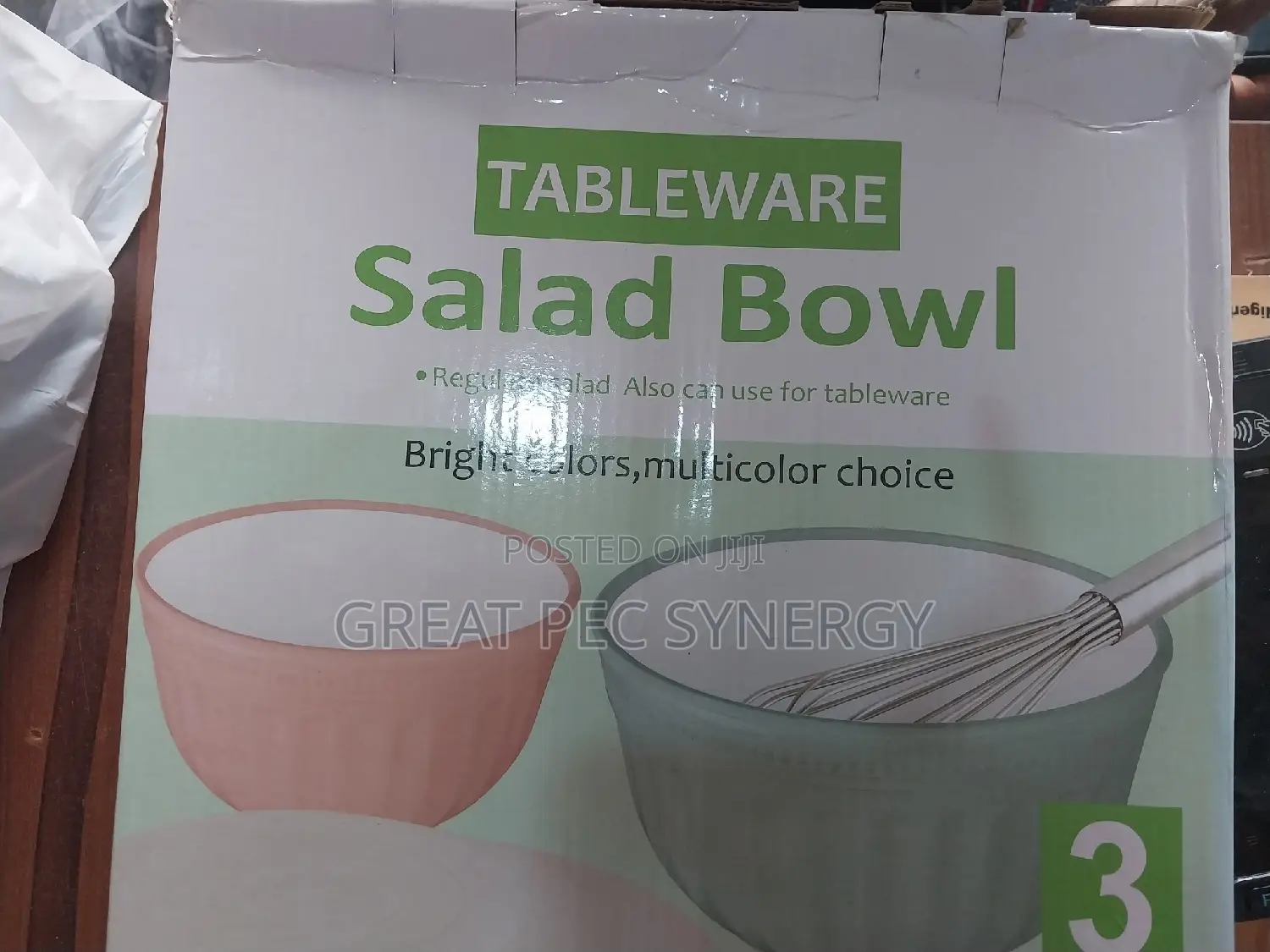 Salad Bowl - 3 Pieces